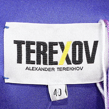 бирка Платье Alexander Terekhov