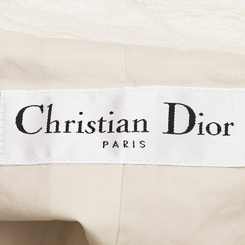 бирка Кожаная куртка Christian Dior