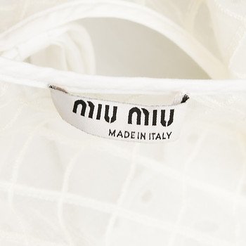бирка Блуза Miu Miu
