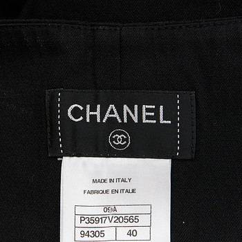 бирка Брюки Chanel