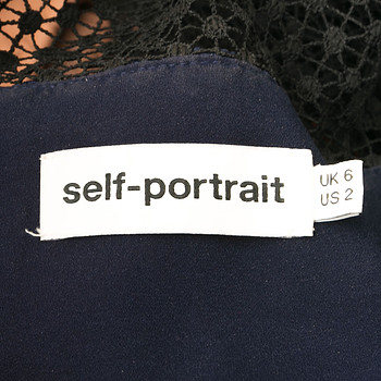 бирка Платье Self-Portrait