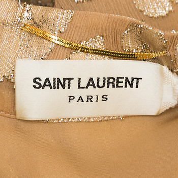 бирка Платье Saint Laurent