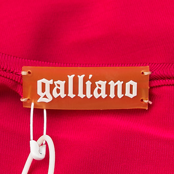 бирка Платье Galliano
