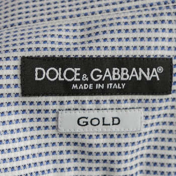 бирка Рубашка Dolce & Gabbana