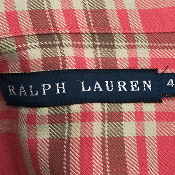 бирка Рубашка Ralph Lauren