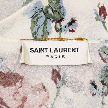 бирка Платье Saint Laurent