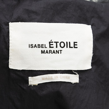 бирка Пуховик Isabel Marant