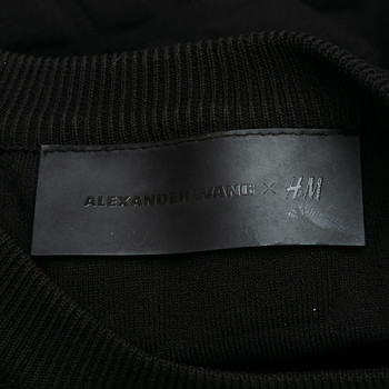 бирка Свитшот H&M х Alexander Wang