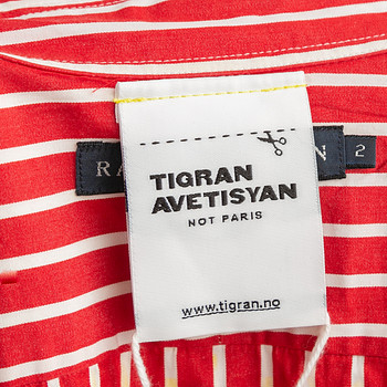 бирка Рубашка Tigran Avetisyan x SFS