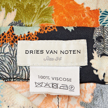 бирка Брюки Dries Van Noten