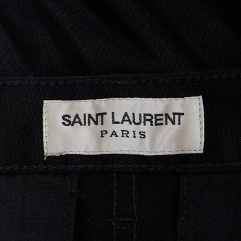 бирка Брюки Saint Laurent