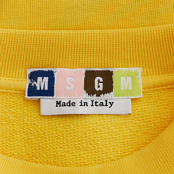 бирка Свитшот MSGM