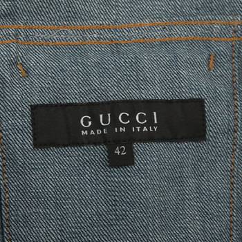 бирка Джинсовая куртка Gucci