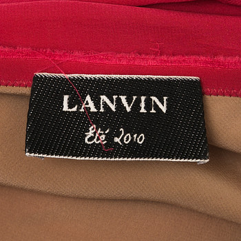 бирка Платье Lanvin