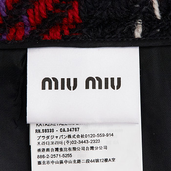 бирка Юбка Miu Miu