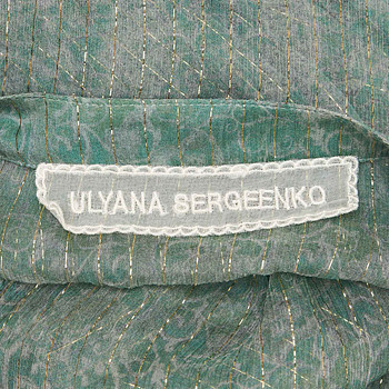 бирка Платье Ulyana Sergeenko