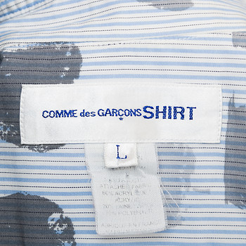 бирка Рубашка Comme des Garcons