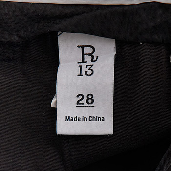 бирка Джинсы R13