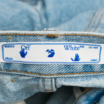 бирка Джинсы Off-White