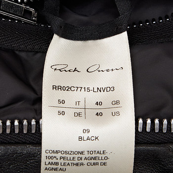 бирка Жилет Rick Owens