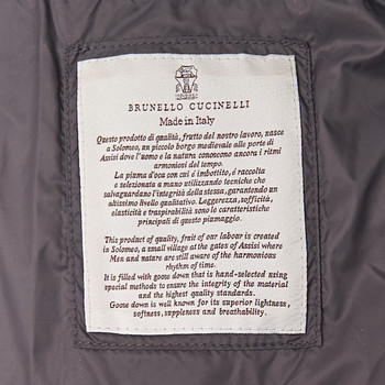 бирка Куртка Brunello Cucinelli