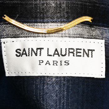 бирка Рубашка Saint Laurent