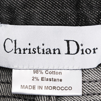 бирка Джинсы Christian Dior