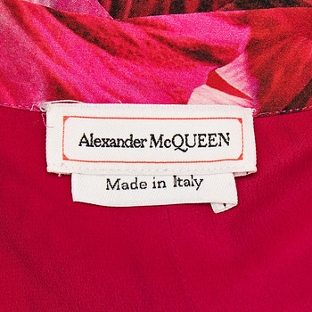 бирка Платье Alexander McQueen