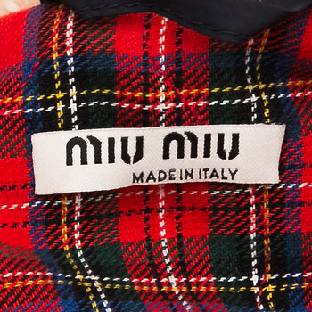 бирка Джинсовая куртка Miu Miu