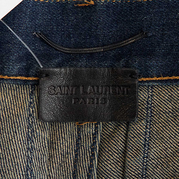 бирка Джинсы Saint Laurent