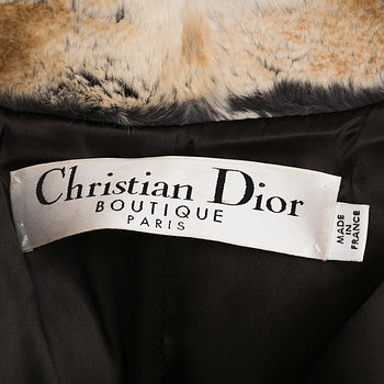 бирка Шуба Christian Dior