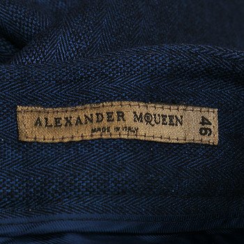 бирка Брюки Alexander McQueen