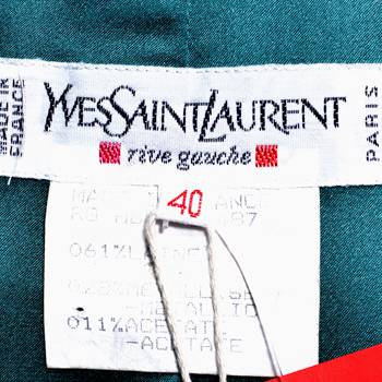 бирка Юбка Yves Saint Laurent