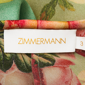 бирка Платье Zimmermann