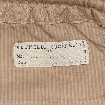 бирка Шорты Brunello Cucinelli