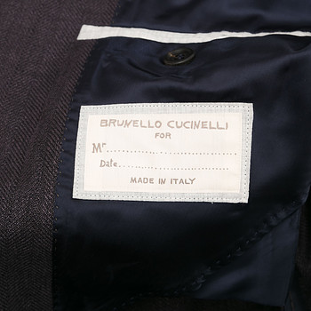 бирка Пиджак Brunello Cucinelli