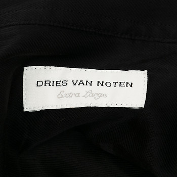 бирка рубашка Dries Van Noten