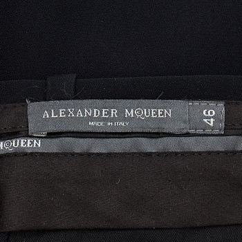бирка Брюки Alexander McQueen