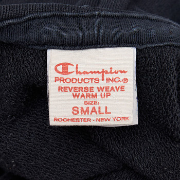 бирка Худи Champion x Vetements