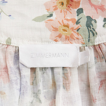 бирка Платье Zimmermann