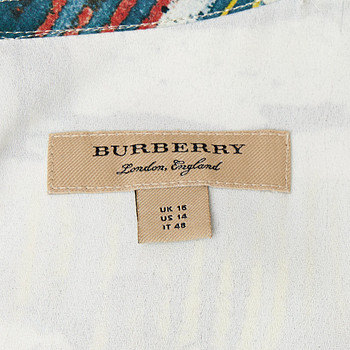 бирка Платье Burberry