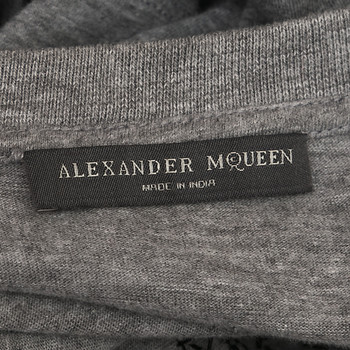 бирка Футболка Alexander McQueen