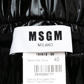 бирка Брюки MSGM