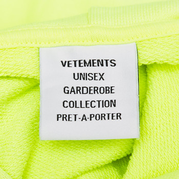 бирка Худи Vetements