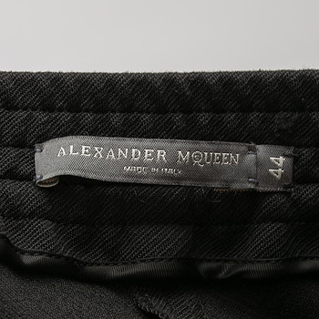 бирка Брюки Alexander McQueen