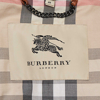 бирка Тренч Burberry Prorsum