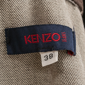бирка Куртка Kenzo Jeans
