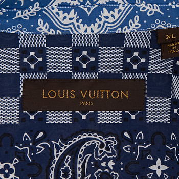 бирка Рубашка Louis Vuitton