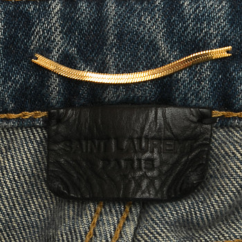 бирка Джинсы Saint Laurent