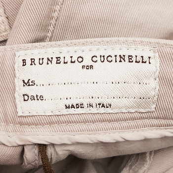 бирка Джинсы Brunello Cucinelli